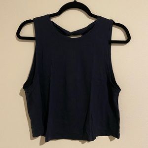 Beyond Yoga Cropped Muscle Tank